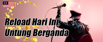Bonus Selamat Datang 100% promotion banner